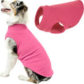Gooby Stretch Fleece Vest Dog Sweater - Pink, 4X-Large - Warm Pullover Super Stretchy Fleece Dog Jacket for Small to Large Dogs