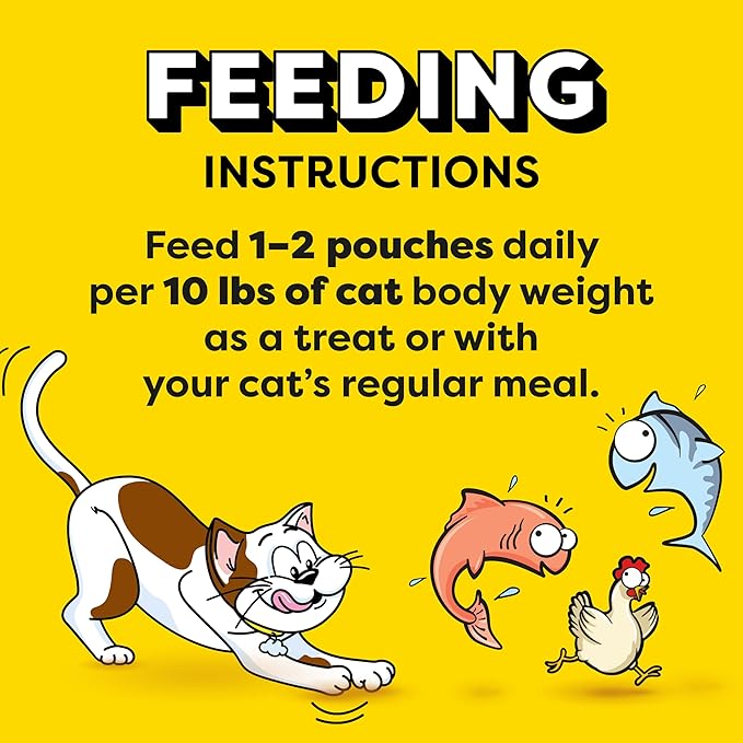 Temptations Creamy Puree Squeezable Lickable Cat Treats, Wet Cat Treats with Chicken, Salmon, and Tuna Variety Pack, 0.42 oz. Tubes, 24 Count, Pack of 3 (72 Total)