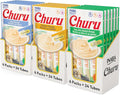 Churu Lickable Creamy Purée Cat Treats 3 Flavor Tuna and Chicken Variety Pack, 4 Count Pack of 18 (72 Tubes Total)