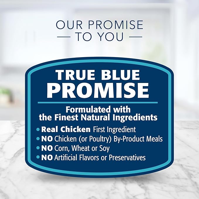 Blue Buffalo Tastefuls Natural Pate Wet Cat Food,Chicken Entrée 3-oz cans,(Pack of 48)