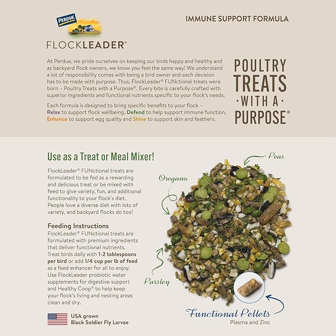 Defend, Functional Poultry Treats for Immune Support, 1.5 lb (Pack of 2)