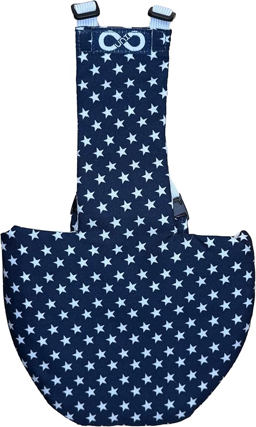Chicken Diapers Duck Diaper Diaperalls for Hens, Roosters, Ducks, Ducklings - Reusable, Adjustable by Uni Infinity (Stars USA, Chicken Large, 1, Count)