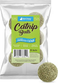 Raw Paws Catnip Balls for Cats, (6-Count) - Interactive Cat Toy for Indoor Cats - Cat Nip Licking Balls