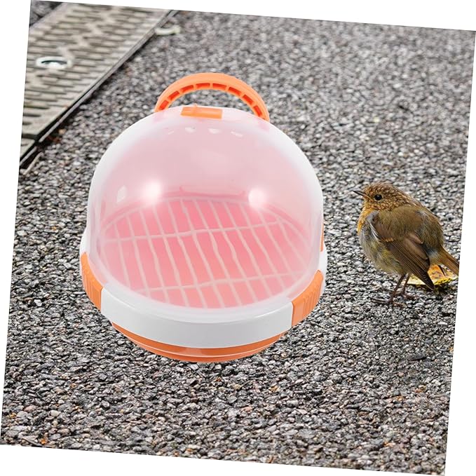 POPETPOP Bird Carrier Travel Cage Portable Pet Bird Cage for Travel with Breathable Design Lightweight and Compact Parrot Carrying Cage for Budgies Cockatiels and Birds