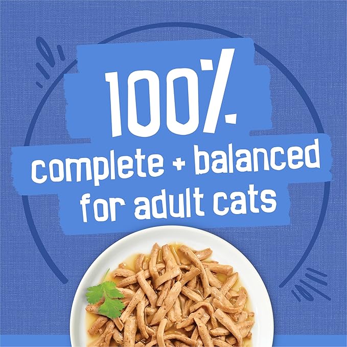 Purina Friskies Gravy Wet Cat Food Variety Pack, Savory Shreds With Beef, Turkey and Cheese Dinner, Chicken and Salmon Dinner, With Ocean Whitefish and Tuna - (Pack of 32) 5.5 oz. Cans
