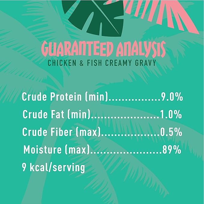 Tiki Cat Stix Wet Treats, Grain Free Lickable Mousse with Chicken & Shrimp in Creamy Gravy 6 Count (Pack of 1)