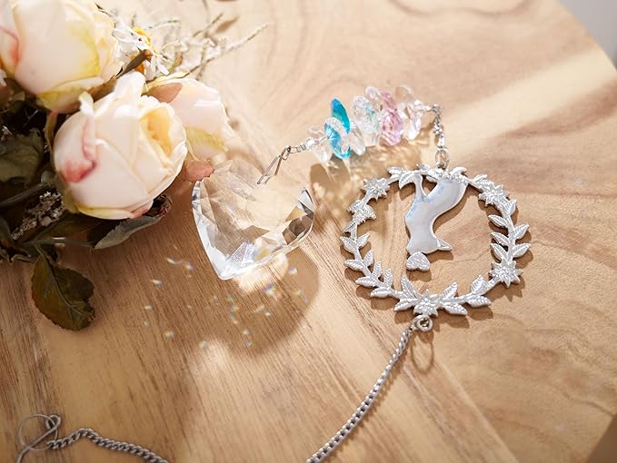 Cat Memorial Suncatcher Gifts, Thoughtful Pet Sympathy for Remembrance Bereavement Grief Bereavement Miscarriage