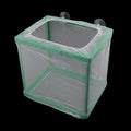 Xiaoyztan Aquarium Breeder Box,Plastic Isolation Separation Mesh Net Fish Tank,Hatchery Incubator Mesh Breeding Box with Suction Cup for Aquarium,Pack of 1