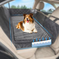 Loiion Thickened 4 in Orthopedic Dog Car Bed, Non-Slip Backseat Pet Mat, Removable Washable for SUVs/Sedans/Trucks, Plush Comfort for Large/Senior Dogs, Easy Clean (Dark Gray, 56" L×28.7" W×4" H)