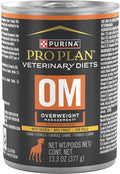 Purina Pro Plan Veterinary Diets OM Overweight Management Canine Formula Dog Food Wet Formula - (Pack of 12) 13.3 oz. Cans