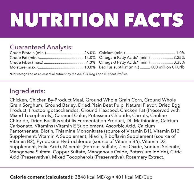IAMS Advanced Health Dry Dog Food Healthy Digestion, Adult Dog Food with Real Chicken Recipe, 13.5 lb. Bag