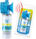 Air Horn, 1.4 oz 120 dB Loud Air Horns for Safety, for Coyotes and Aggressive Dog, Stops Attacking Fighting Barking Chasing, Effective Training Tool & Outdoor Safety Alarm, Blue(1 Pack)