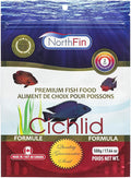 Northfin Cichlid Formula Fish Food – Slow Sinking Pellets for Cichlids (2mm, 500g) | Premium High-Protein, All-Natural Cichlid Diet to Enhance Color & Growth – No Fillers, No Hormones, Made in Canada