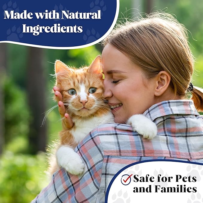 Cat Educator Spray – Natural Cat Deterrent Spray | Prevent Scratches, Biting & Peeing | Safe & Effective for Indoor Training