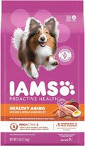 IAMS Proactive Health Healthy Aging Dry Dog Food Chicken & Whole Grain Recipe, 5 lb. Bag