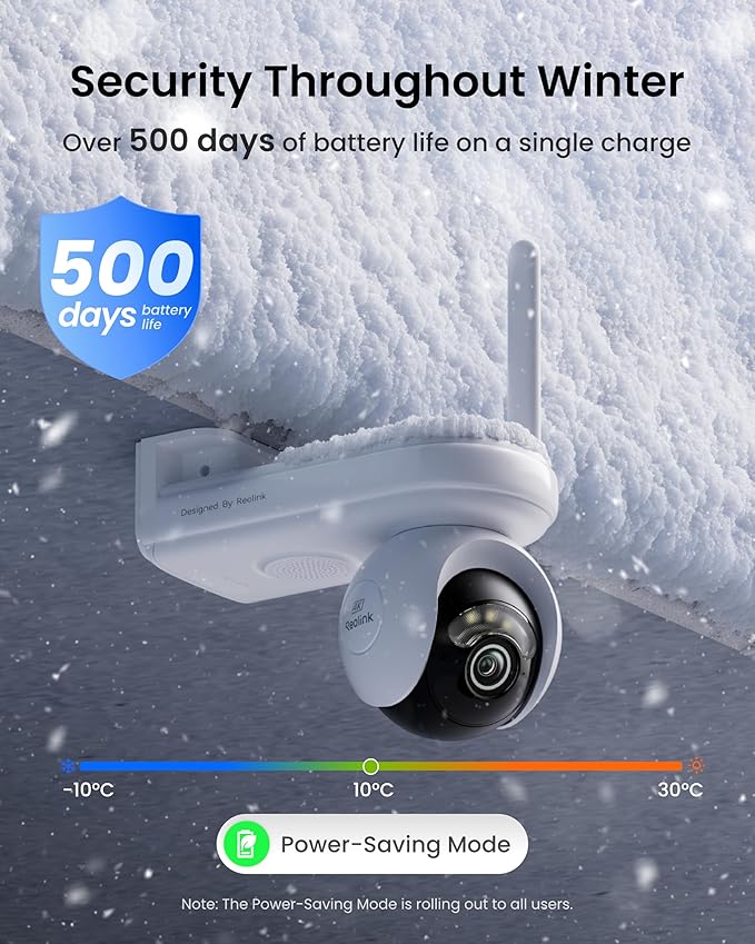 REOLINK Altas PT Ultra - 4K Solar Security Cameras Wireless Outdoor, 500 Days Battery Life, ColorX Night Vision, 360° Pan Tilt Auto Tracking, Dual-Band Wi-Fi 6 Cameras for Home Security