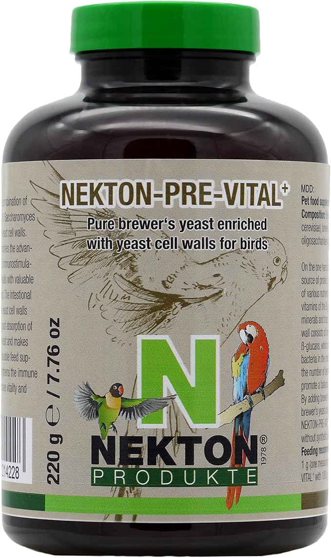Nekton Pre Vital+ Prebiotic Bird Supplement 220gm / 7.76oz