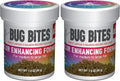 Fluval Bug Bites Color Enhancing Fish Food for Tropical Fish, Granules for Medium to Large Sized Fish, 1.6 oz., A6589, Brown (Pack of 2)