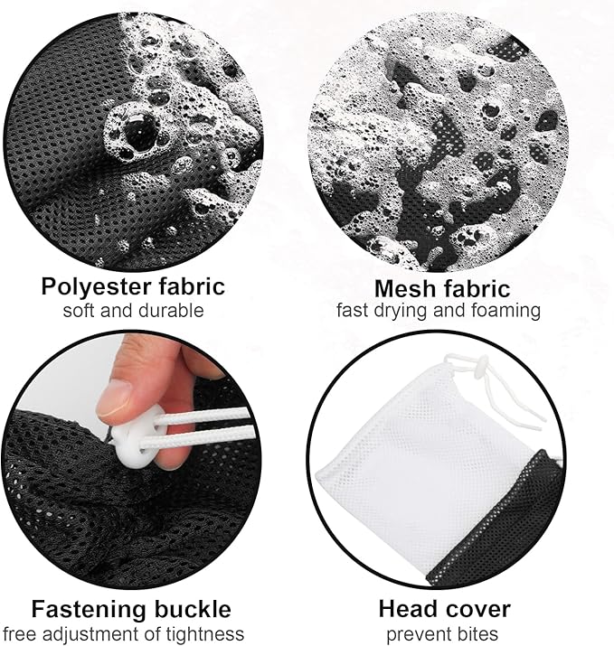 Cat Bathing Bag, Breathable Mesh Cat Shower Bag Anti Scratch Adjustable Grooming Bag for Nail Trimming Polyester Soft Washing Bag