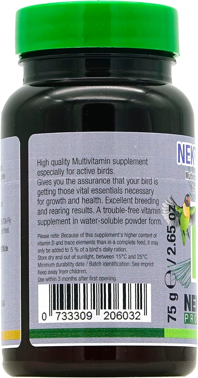 Nekton-Fly Supplement for Active Birds 75g, (2.65oz)