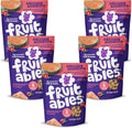 Fruitables Cat Treats - Healthy Low Calorie Crunchy Cat Treats - Packed with Protein, Limited Ingredients - Made with Real Salmon & Cranberry 2.5 oz (5 Pack)