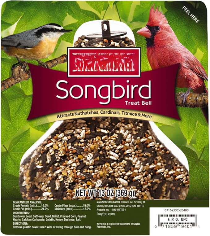 KayteeSongbird Treat Bell Size 13 oz (Pack of 1)