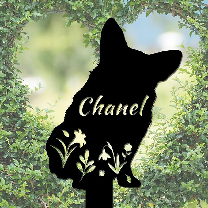 Personalized Dog Memorial Stake, Dog Grave Marker, in Memorial of Dog, Dog Loss Gift, Dog Name Sign Pet Sympathy Gift