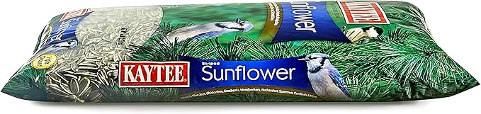 Kaytee Striped Sunflower Wild Bird Food 5 Pounds (Pack of 2)