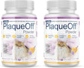 ProDen PlaqueOff Powder for Cats - Plaque & Tartar Reducer, Breath Freshener, Feline Oral Care - 40g (Pack of 2)