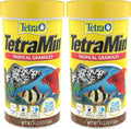 Tetra TetraMin Tropical Granules 3.52 Ounces, Nutritionally Balanced Fish Food (Pack of 2)