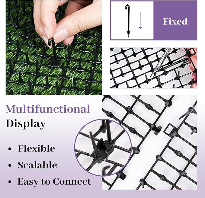 Toopify 13ft Scat Mat for Cats, Cat Scat Mat with Spikes Outdoor, Cat Spikes for Outside, Cat Deterrent Spikes (2 Pack 6.5ft)