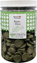 Algae Discs 16 oz, Sinking 18 mm Fish Food for Freshwater Herbivores
