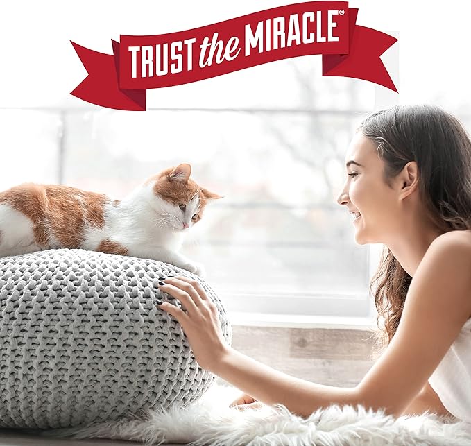 Nature's Miracle Cat Calming Spray,8 Ounces,Stress-Reducing Formula for Cats,(Pack of 2)