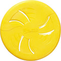 Indestructible Flying Discs, Soft Interactive Catch & Fetch Toys for Small & Medium Dogs, Floats in Water & Safe on Teeth, 7.48 Inch (Small, Yellow)