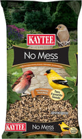 Kaytee No Mess Finch Seed and Nyjer Blend, Attracts Goldfinches, Chickadees, Junos, Finches and Other Wild Birds, 8 Pounds