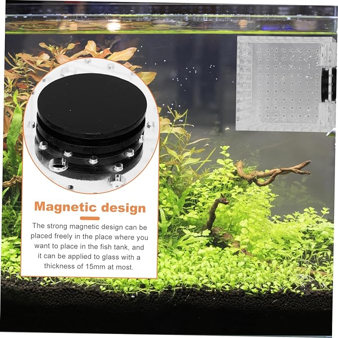 UPKOCH 1pc Fish Isolation Box Magnet Transparent Breeding Container for Aquarium for Fish and Shrimp Separation Tank Accessory