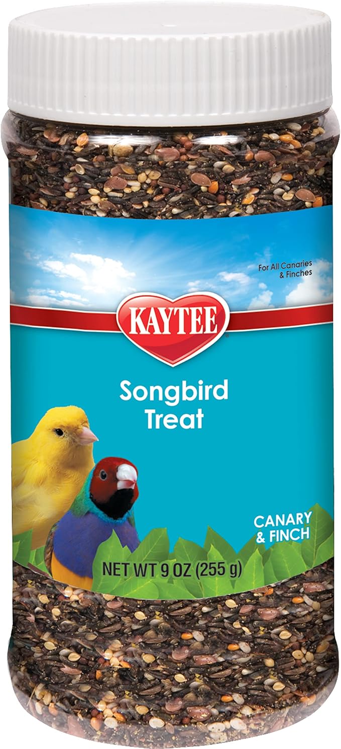 Kaytee Songbird Treat Jar -- Canary & Finch 9 oz