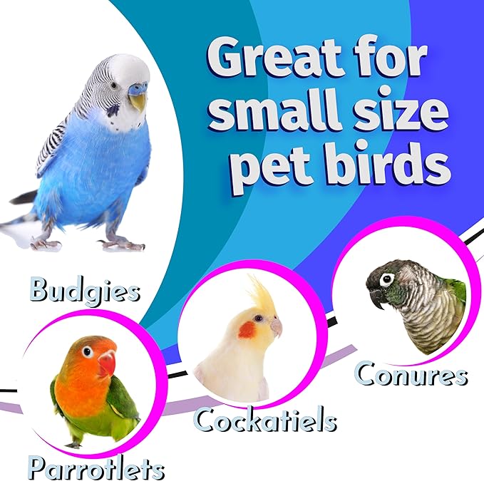 Sola Log Foot Toy Pack – 12 Natural Skinny Sola Logs for Chewing, Shredding & Foraging – Lightweight Enrichment Toys for Budgies, Cockatoos, Parakeets and Small Parrots – Safe & Splinter-Free Bird Toy
