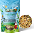 Bird Street Bistro Parrot Food - Parakeet & Cockatiel Food - Cooks in 3-15 min w/Natural Whole Grains, Legumes, Non-GMO Fruits, Vegetables & Health-Oriented Spices