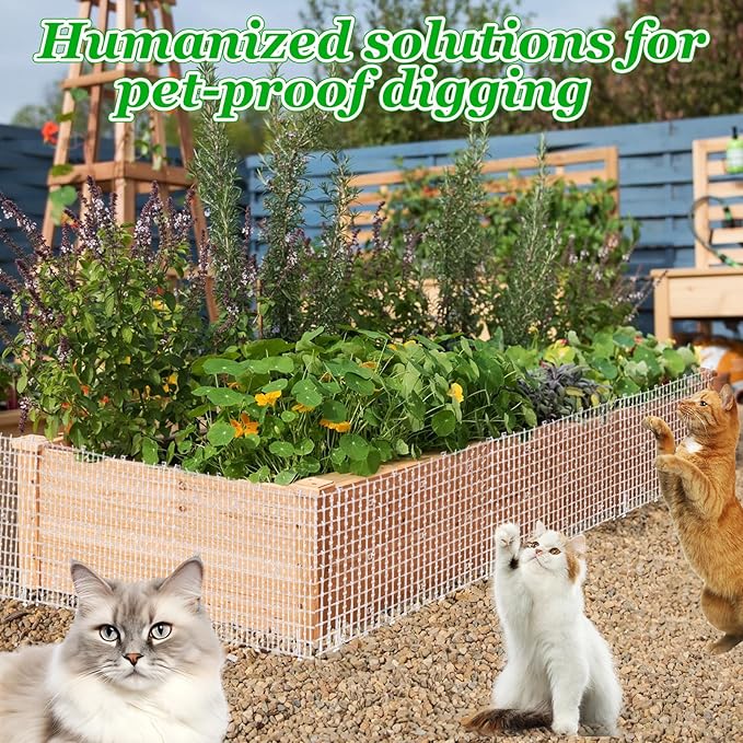 13ft x 12in Scat Mat for Cats, Cat Deterrent Mat, Cat Scat Mat with Spikes, Cat Repellent Mat, Cat Digging Stopper Cat Spike Mat for Indoor & Outdoor Sofa, Furniture, Garden
