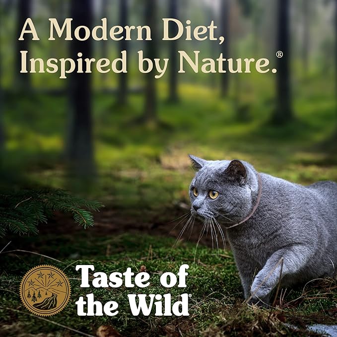 Taste Of The Wild Rocky Mountain Grain-Free Dry Cat Food With Roasted Venison & Smoke-Flavored Salmon 5lb (Pack of 1)