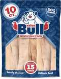 ValueBull Beef Cheek Slices, Long Lasting Dog Chews, Thick 9-10 Inch, 10 Count - Long Lasting Dog Chews, Rich in Collagen, Single Ingredient, Cleans Teeth