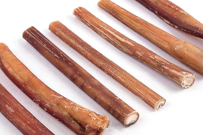 Kopo Dog Bully Sticks 7 inch - Regular Size, 7 Pack - Chew Sticks - 100% All Natural Beef Pizzle, One Ingredient Treats - More Protein Than Collagen Sticks - Long Lasting Dog Treats