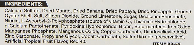 Zoo Med Fruit Bird Banquet Block, Small (Pack of 4)