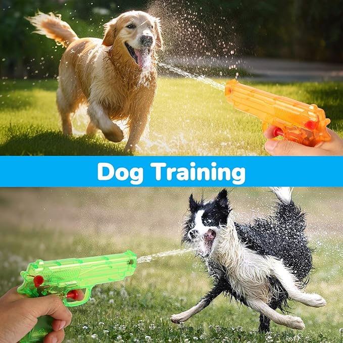 2 Pack Squirt Spray for Cats Dogs Training Squirt for Cats Deterrent Water Spray Pistols for Dogs Pets Training
