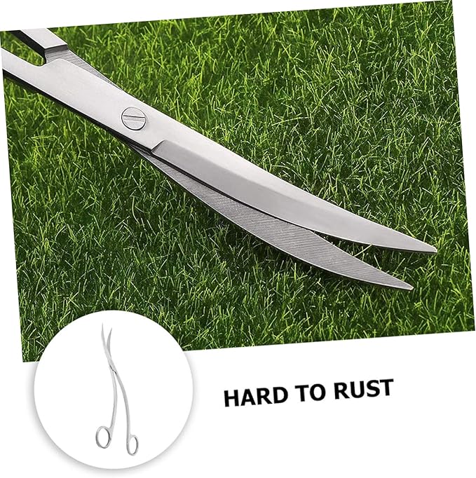 Stainless Steel Wave for Aquatic Plants Trimming Tools for Aquarium Maintenance Rustproof Design for Smooth Cutting and Easy Handling for Low-growing Carpet Plants