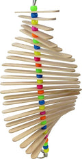 Bonka Bird Toys Long Mini Sticks Bird Toy Parrot cage Craft Cages Cockatiel Parakeet (Natural)