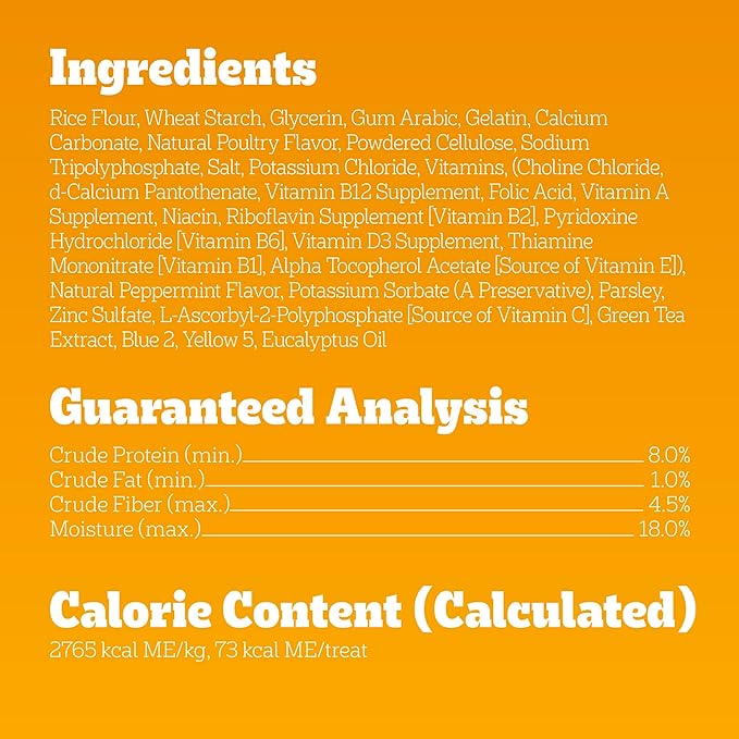 Pedigree Dentastix Dog Dental Treats, Large Breed Dog Treats, Fresh Flavor, 1.87 lb. Bag (36 Treats Total)