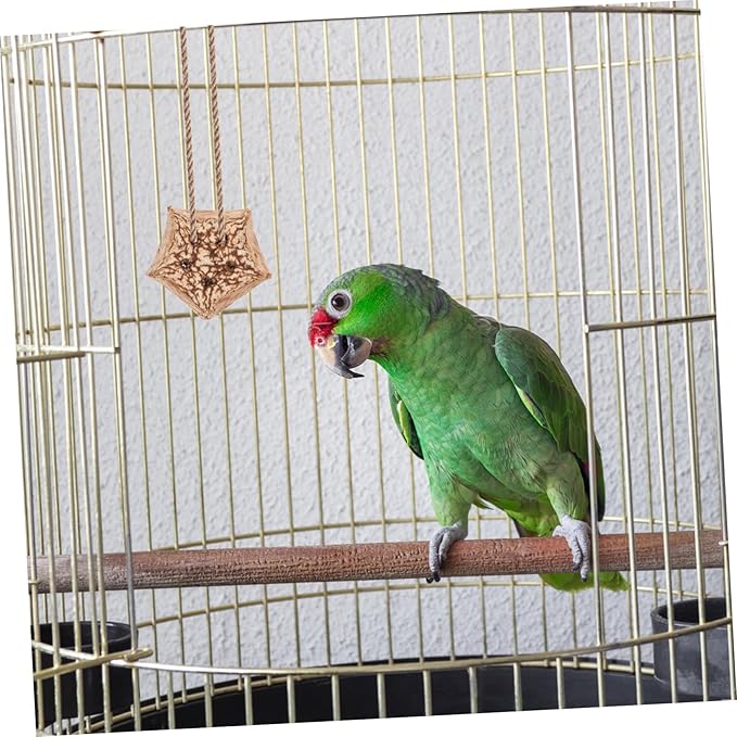 12pcs Natural Bird Chewing for Parrots Budgies Macaws Healthy Foraging Shredding Blocks to Reduce Boredom and Destructive Behavior Natural Material Pet Companion