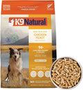 K9 Natural Chicken Freeze Dried Dog Food, High-Meat Natural Complete Meal or Meal Toppers for Dogs, Cage-Free Chicken from New Zealand, Grain-Free, GMO-Free, Complete & Balanced Nutrition, 4lb